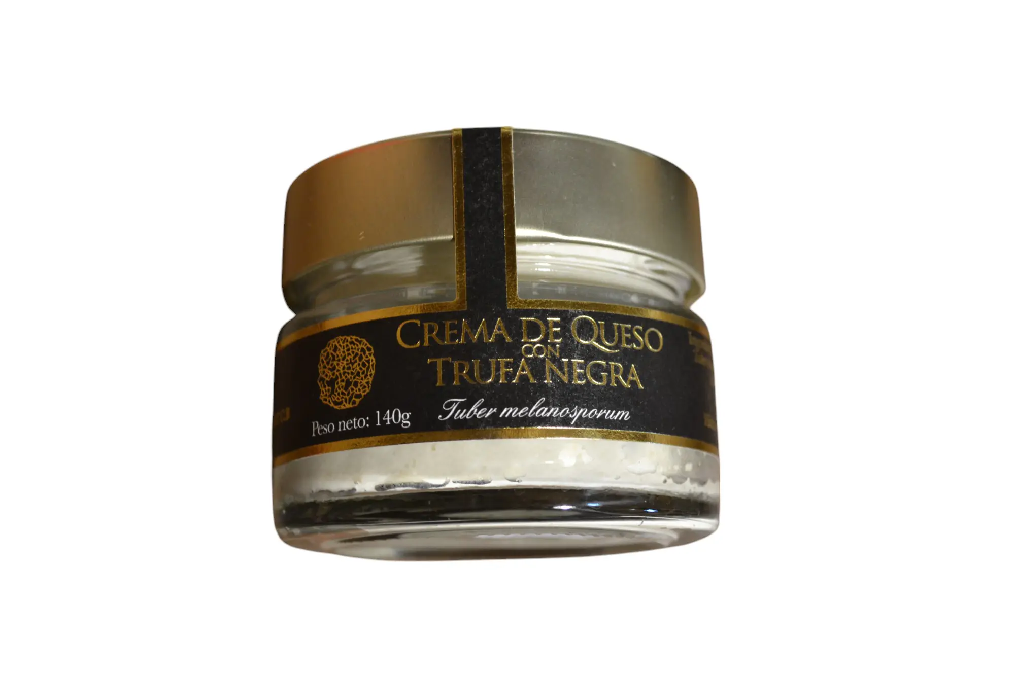 Crema de queso con trufa negra