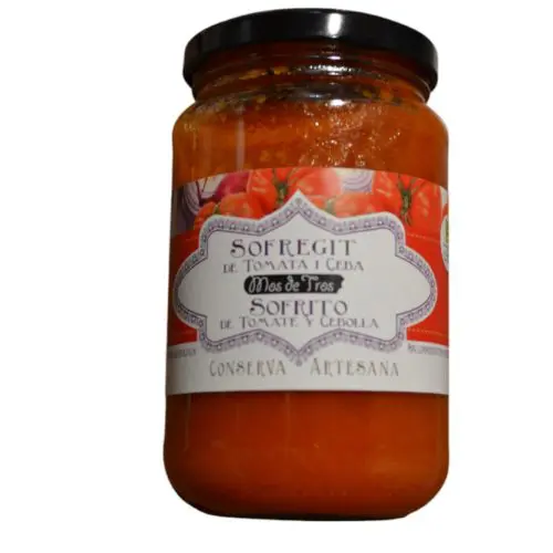 Tomate sofrito con cebolla